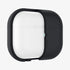 ACS05479 - Apple AirPods Pro 2 Case Silicone Fit + strap in black showing the front and side with strap